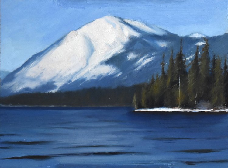 "Lake Wenatchee in Winter"