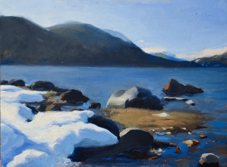 "Lake Wenatchee Winter"
